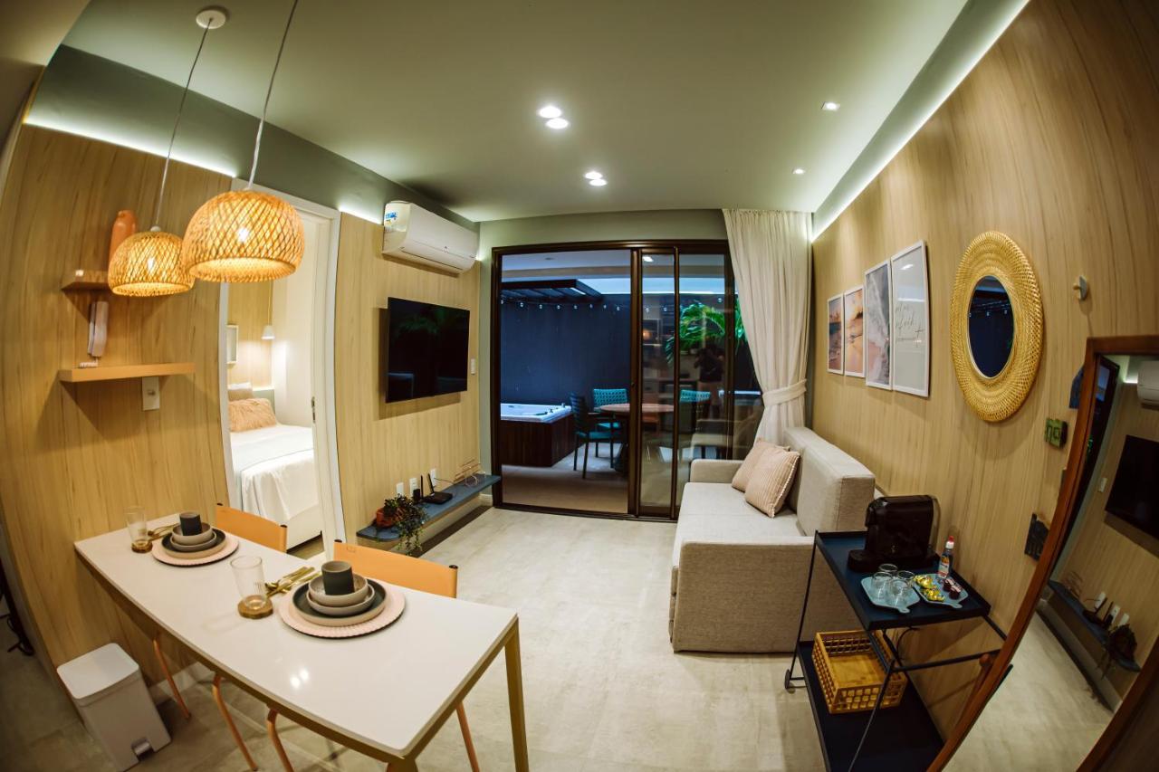 Apartamento Beira Mar Com Jacuzzi João Pessoa Esterno foto