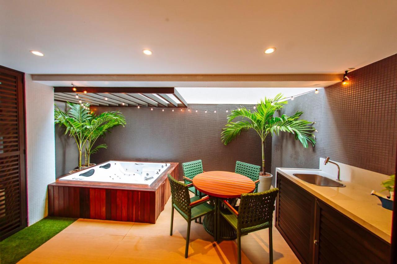Apartamento Beira Mar Com Jacuzzi João Pessoa Esterno foto
